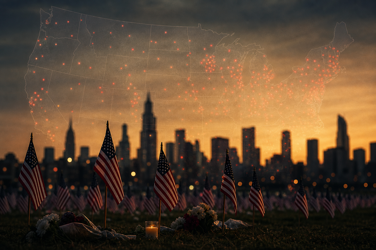 The First two weeks of June and guns deaths in America